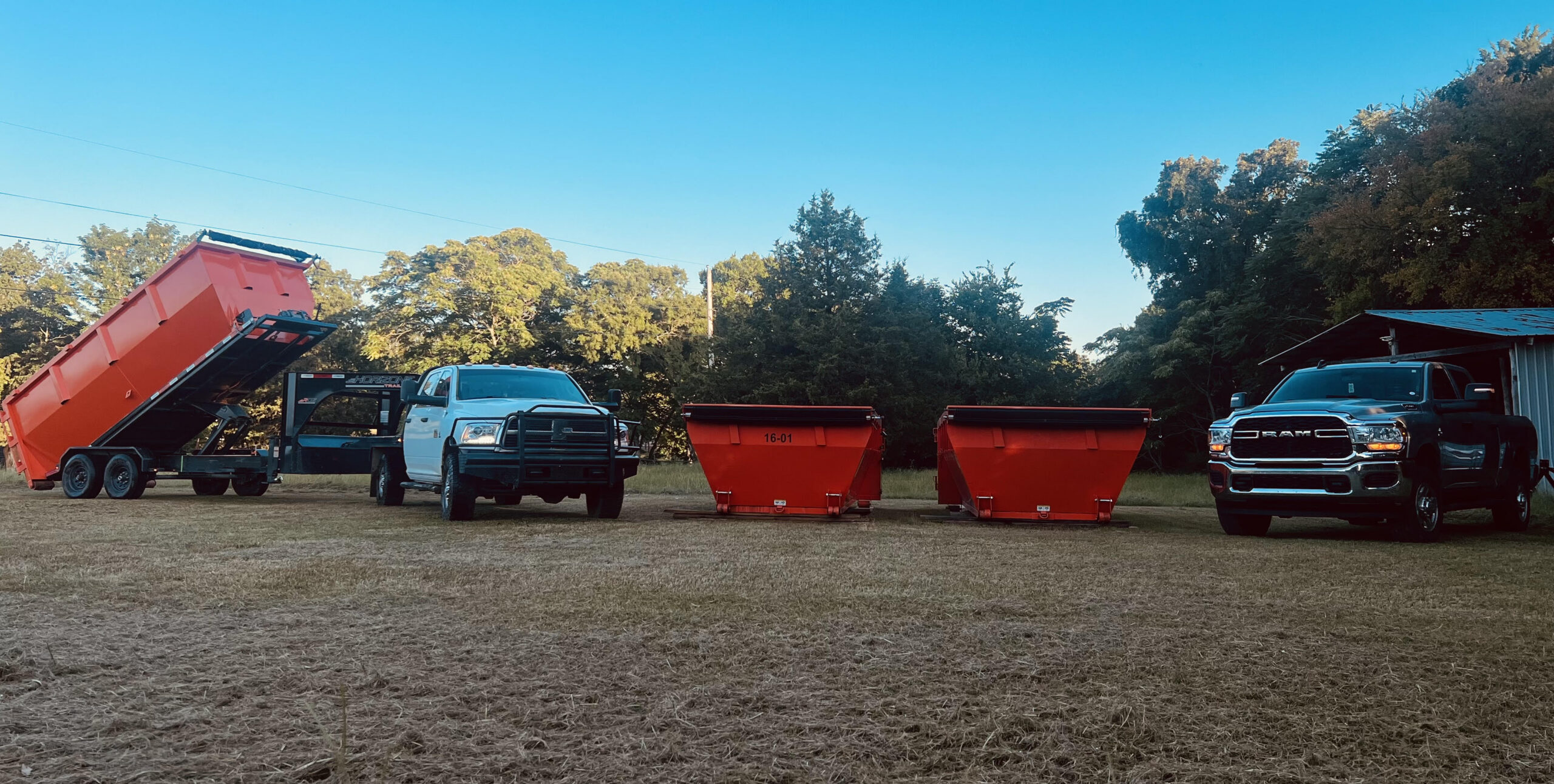 Kingdom Living Rolloff Services dumpster delivery in Van Buren AR