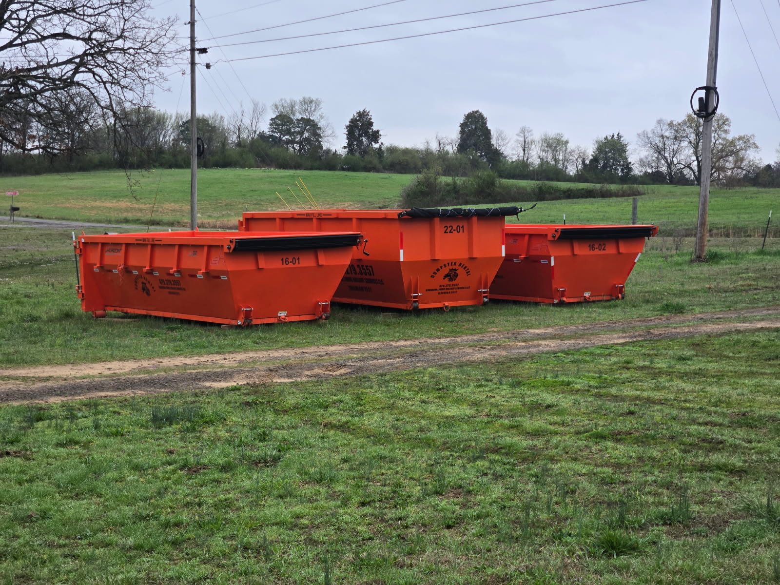 Weekend Warrior dumpster special — Kingdom Living Rolloff